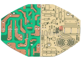 Single-sided circuit board